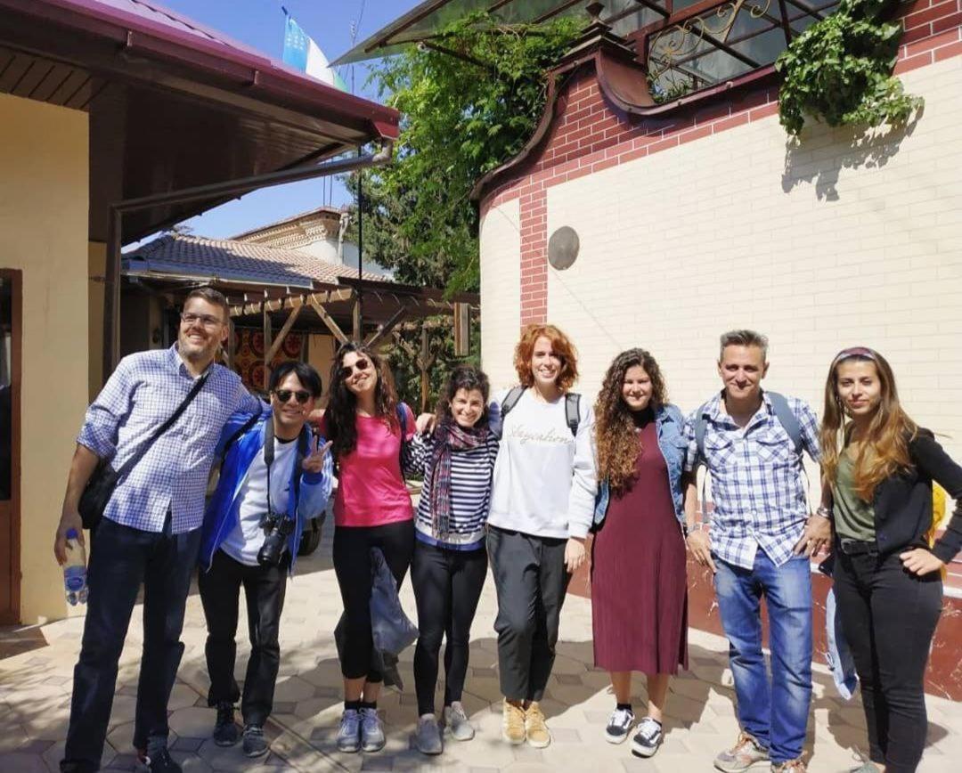Sim Sim Hostel & Guest House Near The Church Samarkand Exterior photo